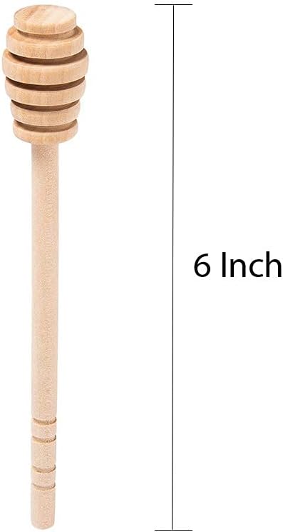 Wooden Honey Mixing Stirrer Honey Dipper Sticks Honey Spoon