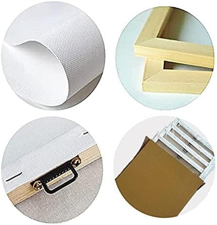 Yxbhhym Animal Black and White Tiger Canvas Wall Art Picture Tiger Painting Print Gallery Wrap Office Bathroom Living Room Decoration Modern Home Art Framed Wall Artโ 20X40inch