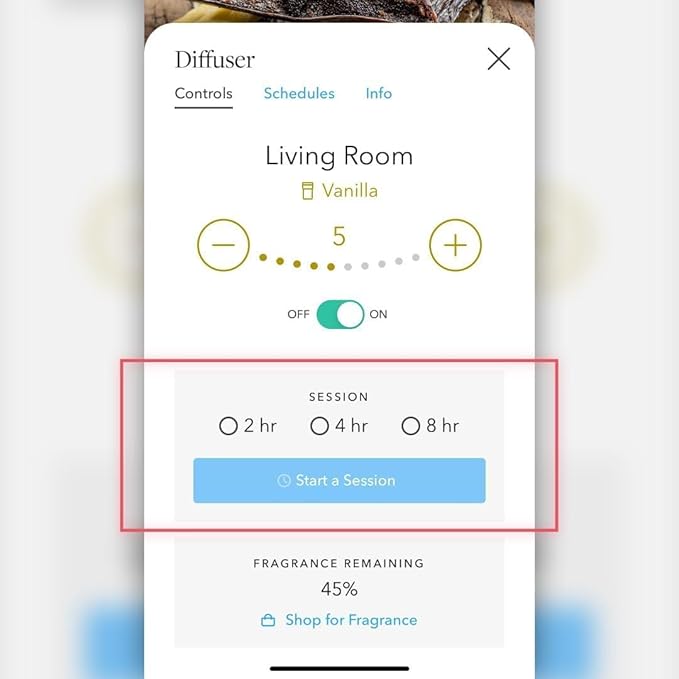 AERA Smart Home Fragrance Diffuser and Citrus Scent Refill Bundle - Alexa Compatible, Hypoallergenic, Family and Pet Safe, App Controlled