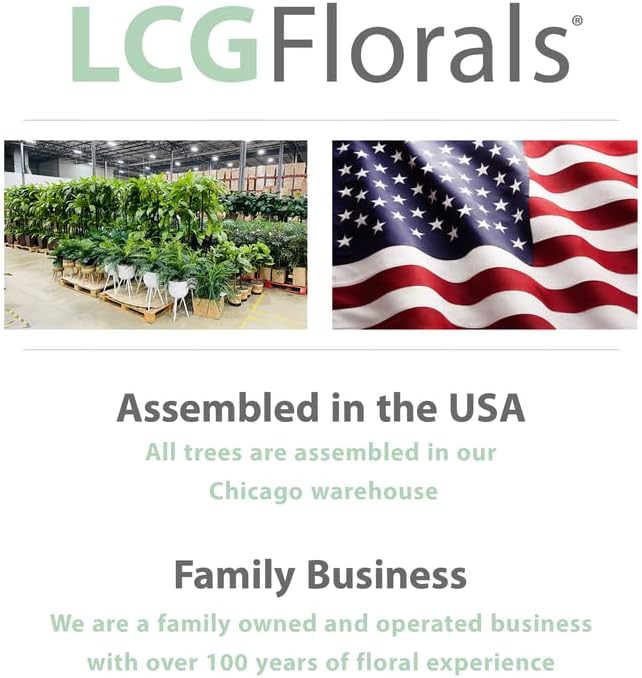 Artificial Ficus Tree in Black Plastic Pot - Real Wood Trunk, Preassembled, No Maintenance Indoor Faux Plant - Living Room, Home & Office Decor (10ft Tall)