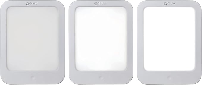 OttLite ClearSun LED Light Therapy Lamp – Depression Light to Improve Mood, Sleep & Winter Blues, UV Free Safe Light, 3 Intensity Levels, Touch Activated Controls