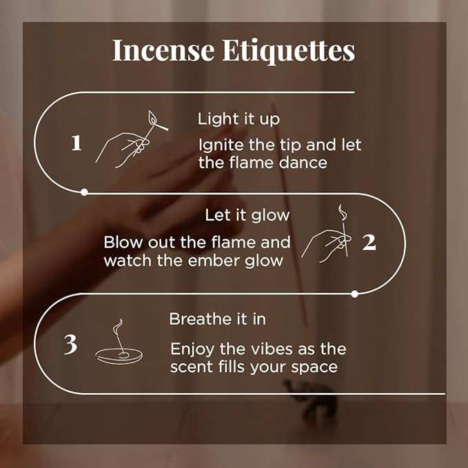 Folkulture Incense Sticks | Set of 100 Insence-Sticks with Holder for Relaxation | Pistachio Fragrance Incense | Organic, Slow Burning & Non Toxic Inscents for Meditation | Dessert Inspired