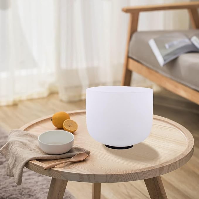 FMTY 7inch 8inch 9inch Crystal singing bowls set sound bowl for healing Mindfulness, Meditation, Yoga, Spiritual and Body Healing Chakra Singing Bowl (7C+8D+9A, 7inch+8inch+9inch with Travel bag)