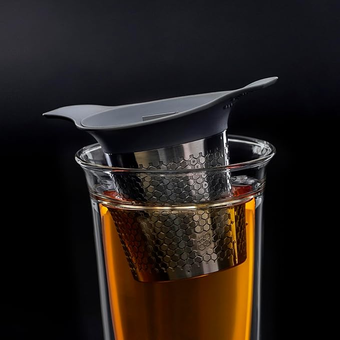 Tea Basket For Loose Tea Loose Leaf Tea Steeper For Loose Leaf Tea Stainless Tea Infuser Fine Mesh Tea Infuser Tea Filter Strainer Tea Diffusers For Loose Tea Brewer (Dewy Morning)