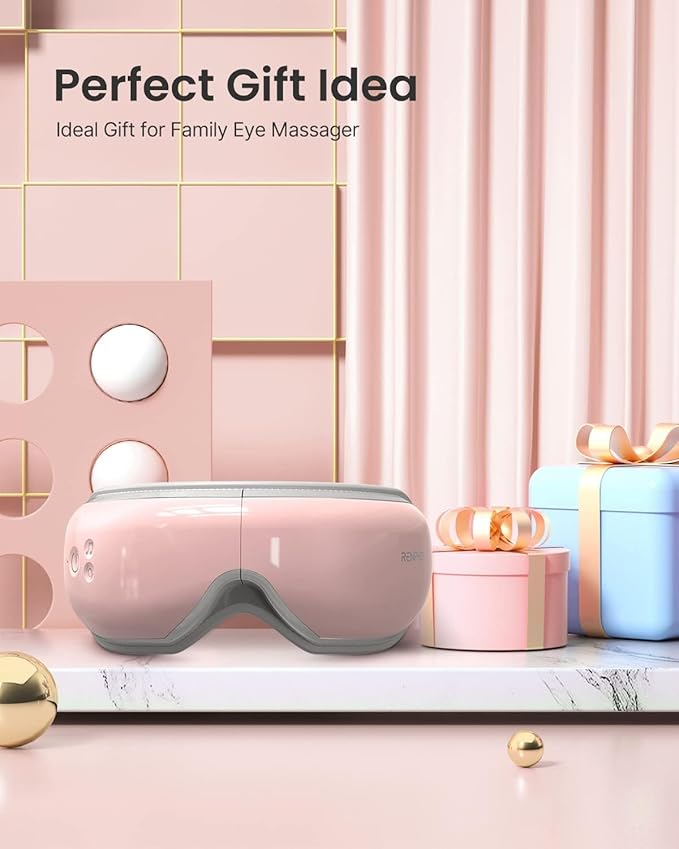 RENPHO Eyeris 1 Eye Massager with Heat, Birthday Gifts Eye Mask for Mom Dad Women Men Her Him, Smart Sleep Mask for Relax, Reduce Strain
