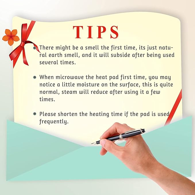 UNCN Wide Microwave Heating pad with Washable Cover 9.5 x 16in Microwavable Hot Pad for Neck Shoulder, Cramps, Back Cordless Warm Compress Weighted Moist Heat Pack for Aches, Unscented