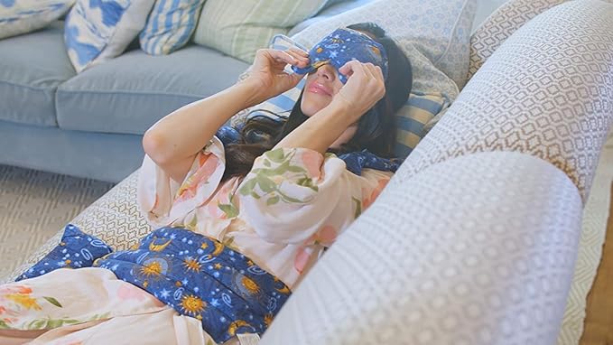 Nature’s Approach Aromatherapy Heating Pad 4-Piece Microwave Heating Pad Set with 12 Soothing Herbs