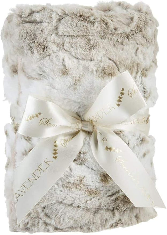 Sonoma Lavender Spa Heat Wrap for Neck, Shoulders and Lower Back, Microwaveable Lavender Aromatherapy Heating Pad, Removable and Washable Covers, Stress and Pain Relief (9" x 26", Arctic Circle)