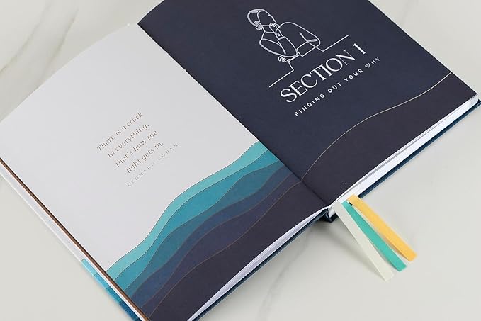 90-Day Guided Mental Health Journal for Anxiety, Mindfulness & Emotional Wellness โ Eco-Friendly Cover Made from Recycled Ocean Plastic โ Daily Prompts for Self-Care, Self-Reflection, Calm, Stress Relief & Inner Strength