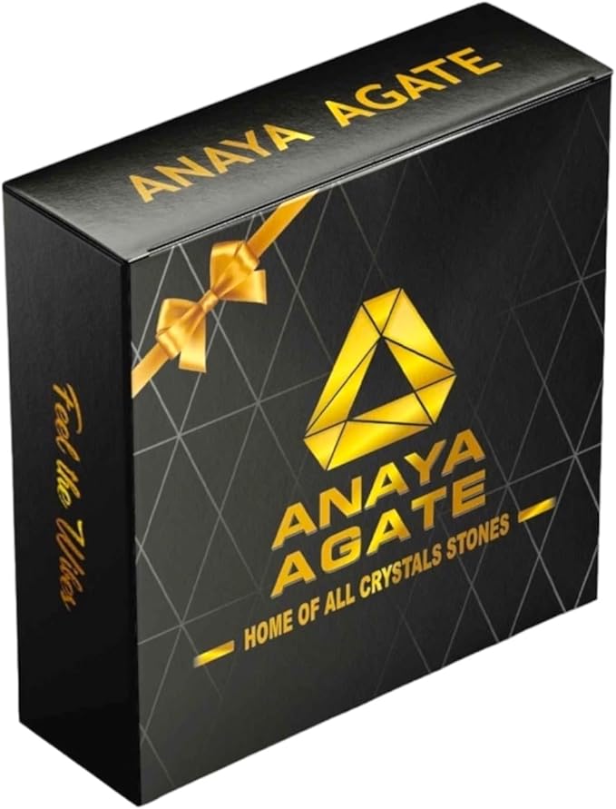 Natural Pyrite Worry Stones – Crystal Thumb Worry Stone for Anxiety, Stress – Relaxing and Soothing Balance Stones for Meditation, Stress Relief – Healing Stones and Crystals for Men and Women