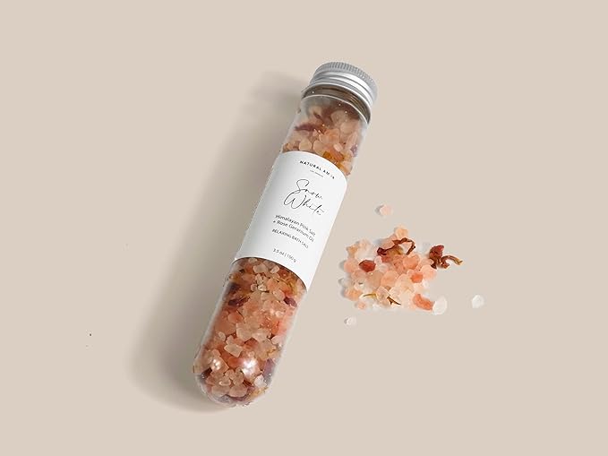 Natural Amor Rose Spa Gifts for Women,8pcs Self Care Box Including Soap Bar, Natural Clay Mask, Bath Butter for Mothers Day Gift