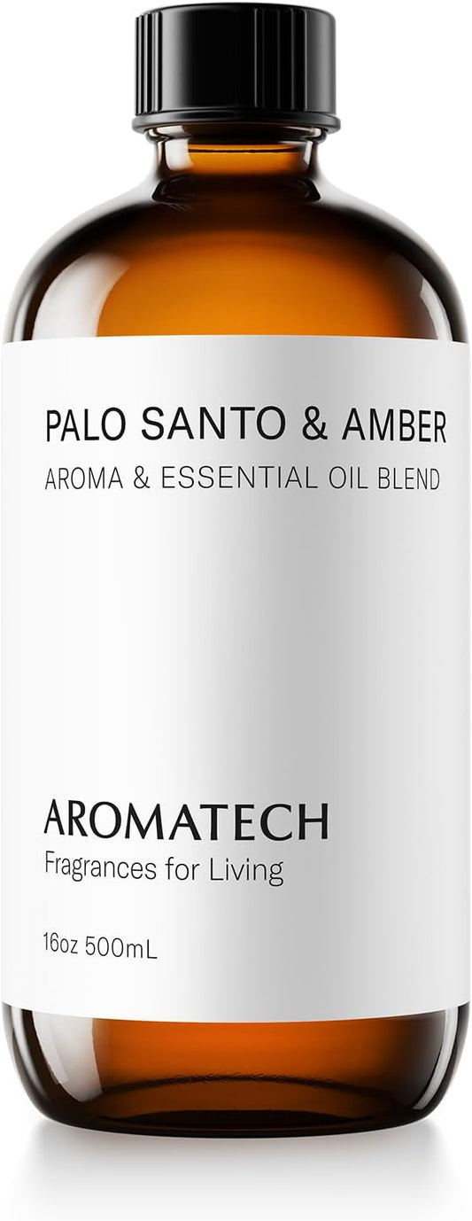 AromaTech Palo Santo & Amber for Aroma Oil Scent Diffusers - 500 mL