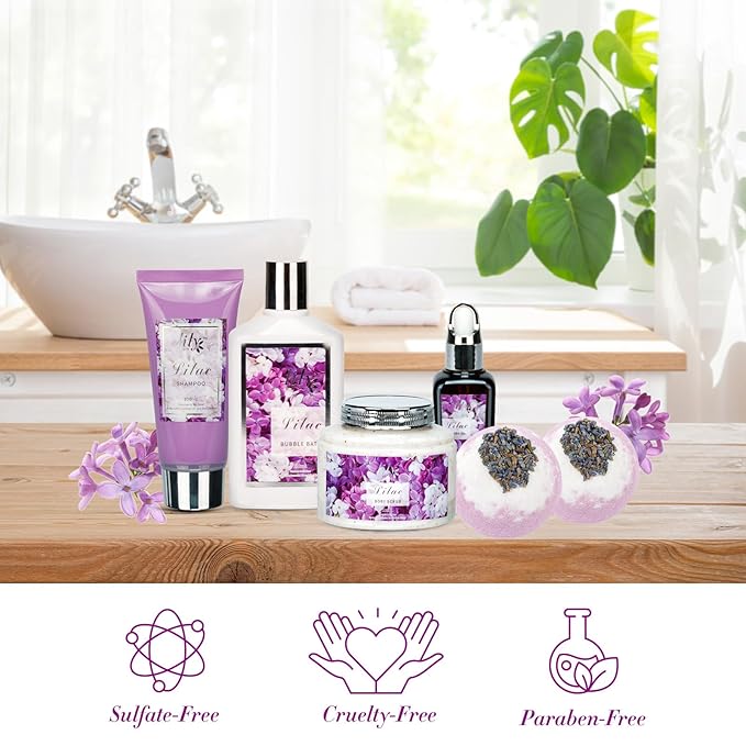 Christmas Gifts for Women 17-Piece Bath and Body Gift Set for Mom - Luxury Spa Gift Basket for Women, Pampering Bath Set | Mothers Day Gifts, Birthday Gifts, Perfect Holiday Gift for Her All Occasions