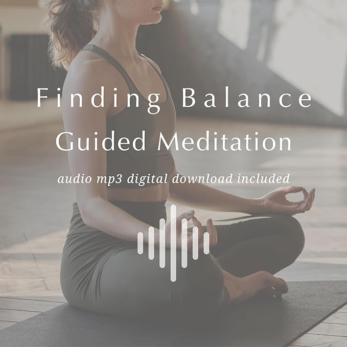 FINDING BALANCE Mental Health Journal β 6-Month Daily Journal with Prompts for Mindfulness, Self-Care & Healing β Anxiety & Depression Relief β Hardcover