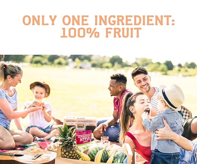 Nature’s Turn Freeze-Dried Fruit Crisps – Healthy, Gluten-Free, Crispy & Delicious, Plant-Based Snack, Ideal for Cereal, Smoothies, School Lunches, & On-the-Go, Sour Variety, Pack of 8 (0.53 oz Each)