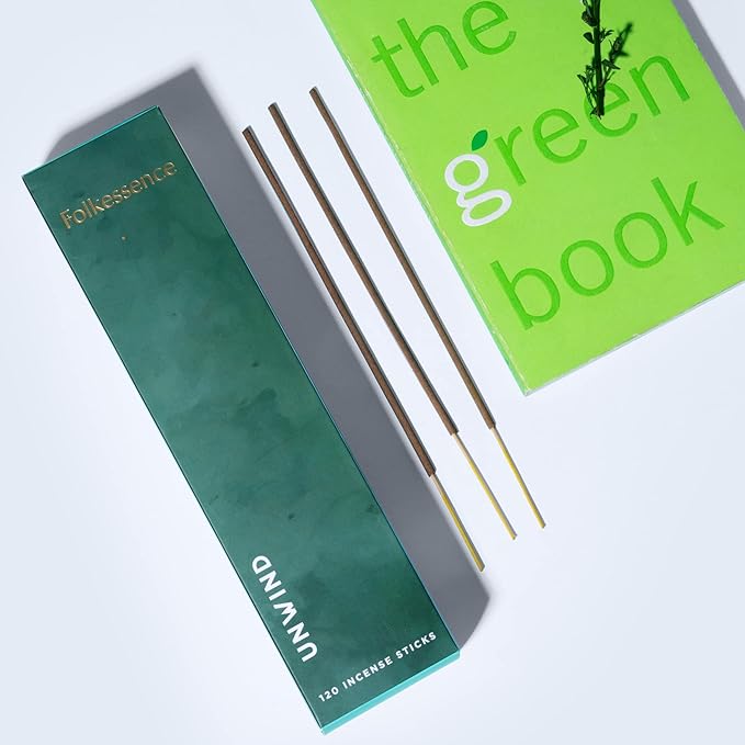 Folkulture Incense Sticks | Set of 6 (120 Fall Insence-Sticks) with 45 Mins Burn Time | Non Toxic Balsam Cedarwood, Oud, Jasmine, Pumpkin Spice Incense | Organic Peppermint Inscents-Sticks