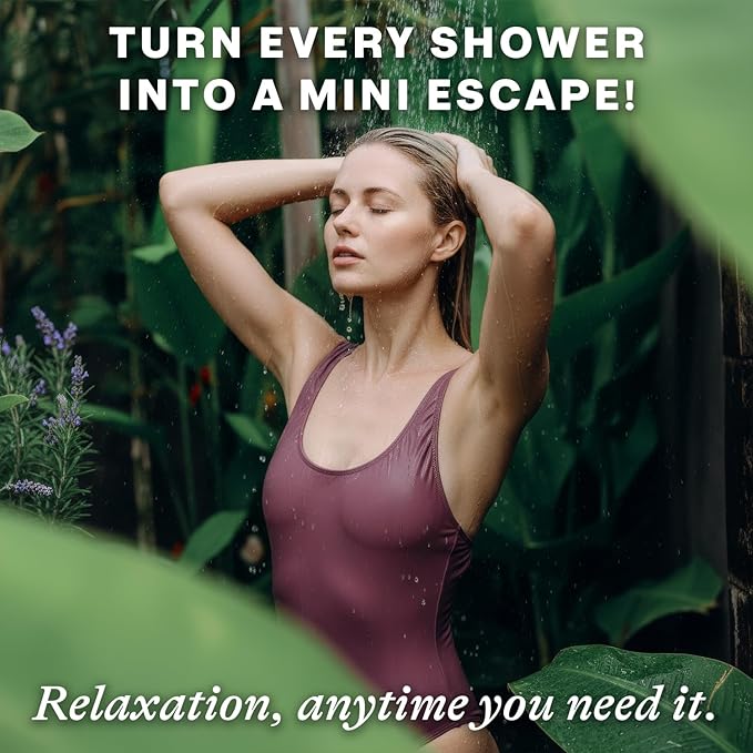 Shower Steamers Aromatherapy - USA Made with Natural Ingredients & Lavender Oil, Large Shower Bombs for Stress Relief, Relaxing Spa Gifts for Women & Men, Luxury New Mom & Nurse Gifts