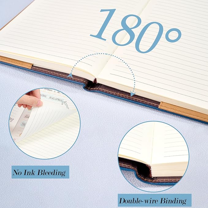 Fanery Sue Tree of Life Refillable Writing Journal for Women&Men Faux Leather Hardcover Notebook A5 College Ruled 200 Lined Pages Lay-Flat Personal Diary with Pen&Magnetic Buckle (Hot Pink