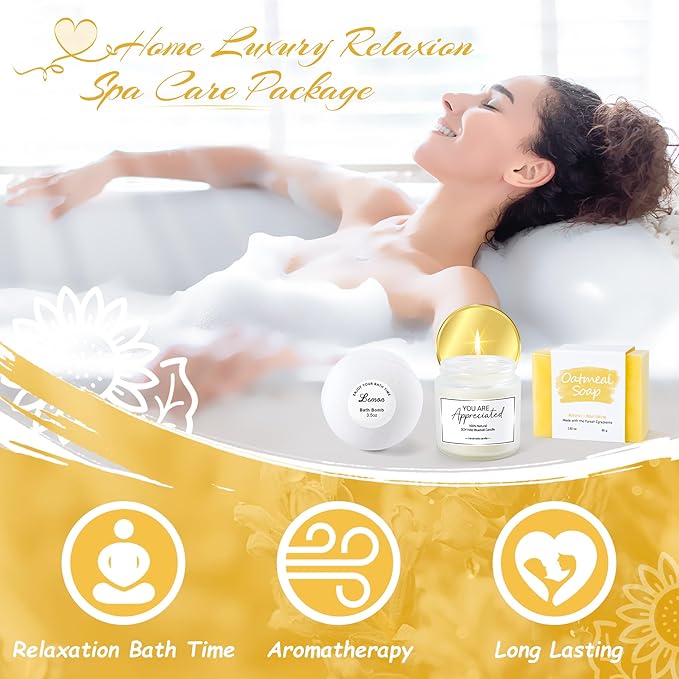 12PCS Thank You Gifts for Women, Sunshine Appreciation Gifts for Coworkers, Sunshine Box Employee Appreciation Baskets, Thanks You Baskets for Women Friends Teacher, Mentor, Families, Friends, Leaders