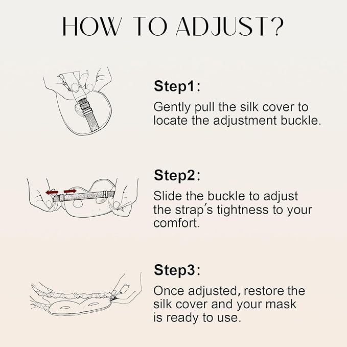 ZIMASILK Adjustable 22 Momme 100% Pure Mulberry Silk Sleep Mask, 3D Contoured Cup Eye Mask for Sleeping, Super Soft Breathable Blindfold, Perfect Blocks Light for Sleeping. (Pink)