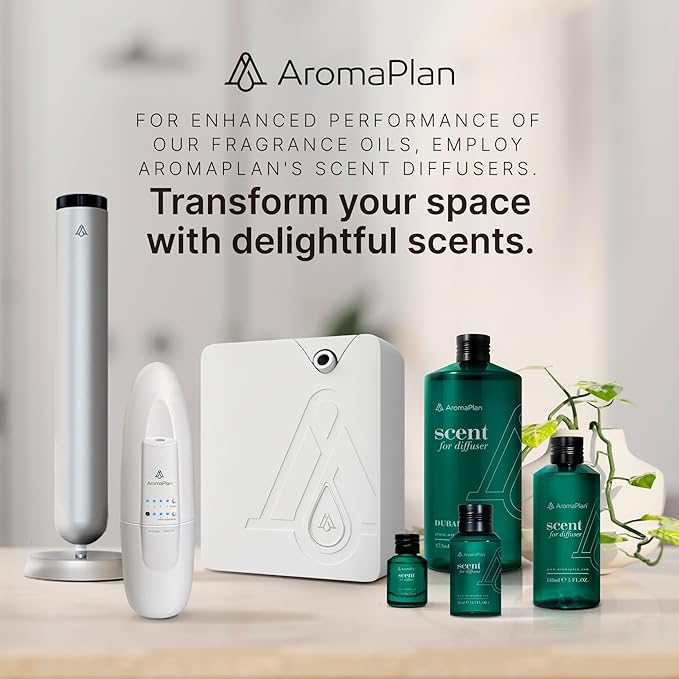 AromaPlan Hotel Scents ABU Dhabi 5 Fl Oz (148ml), Home Luxury Aroma & Hotel Fragrance Diffuser Oil- Hotel Diffuser Oil for Aromatherapy- USA Made, Bigger Bottle, Bolder Aroma & Longer Lasting