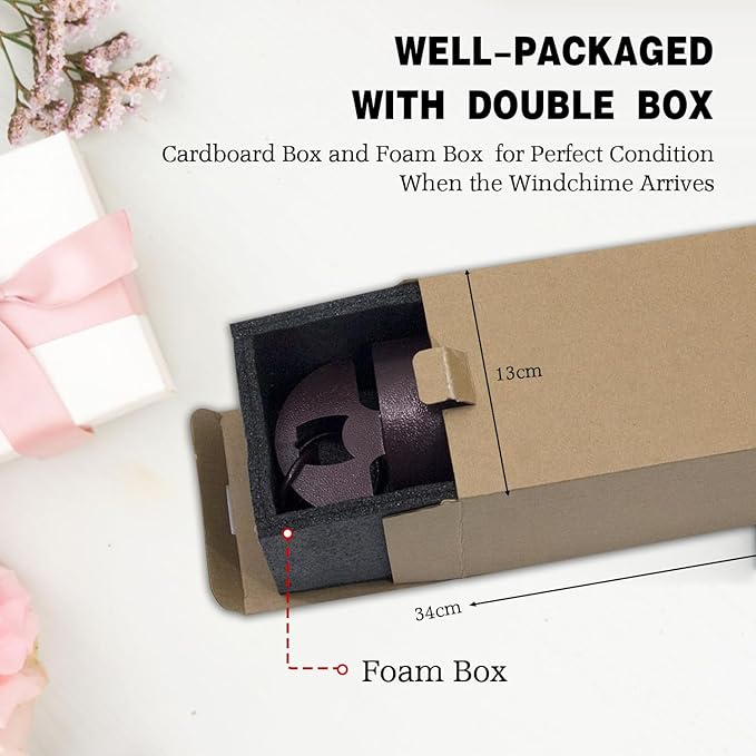 ASTARIN Wind Chimes for Outside Deep Tone Heroic Windbell Deep Resonance Serenity Bell Outdoor Decor for Patio,Yard,Porch,Garden