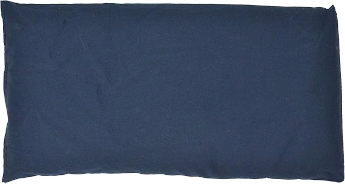 Nature's Approach Basic Herb Pack Rice Heating Pad Microwavable Reusable Heat Pack with Herbal Aromatherapy Fill, Freezer and Microwave Safe for Hot and Cold Therapy, Nighttime Blue