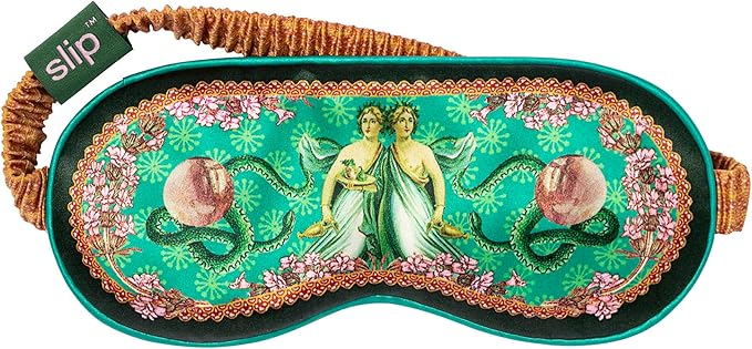 slip Pure Silk Sleep Mask - 100% Pure 22 Momme Mulberry Silk Eye Mask - Comfortable Sleeping Mask with Elastic Band, Zodiac Collection: Gemini