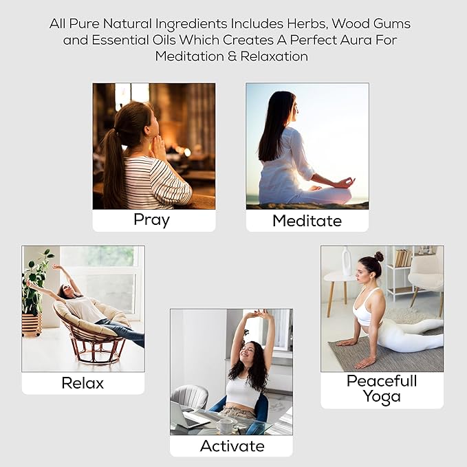 Raajsee Cedar Incense Sticks, 100%-Natural Charcoal Free Organic Non Toxic Clean Burning Handmade Insence Sticks 100 gm Pack, Meditation Gifts – Spritual Cleansing