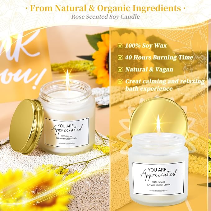 12PCS Thank You Gifts for Women, Sunshine Appreciation Gifts for Coworkers, Sunshine Box Employee Appreciation Baskets, Thanks You Baskets for Women Friends Teacher, Mentor, Families, Friends, Leaders