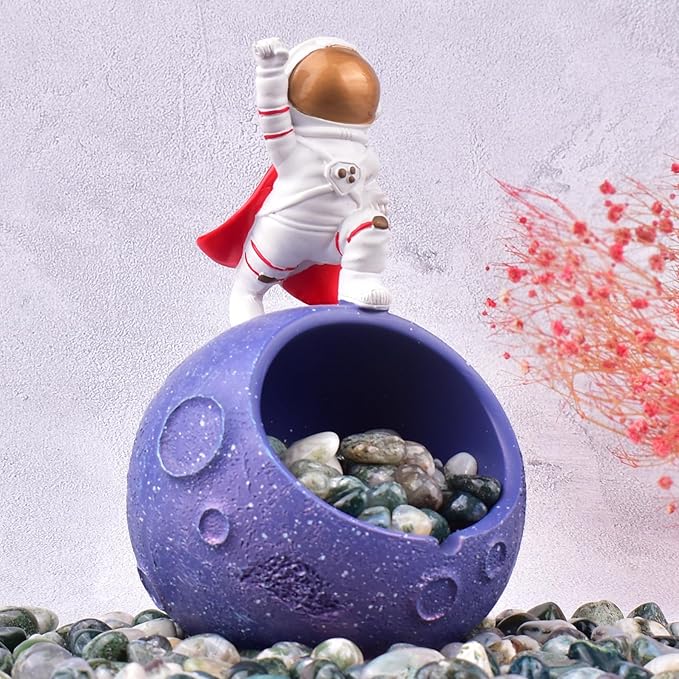 Polished Moss Agate Crystals - 72 Pcs, 0.5" 10 oz Handpicked Natural Tumbled Gemstones Rocks, Pebbles for Reiki, Chakra, Healing Home Decor