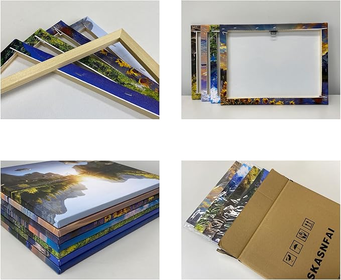 SKASNFAI Mindset Motivation Office Wall Art Zen Stone Canvas Print Pictures Wall Decor Framed Positive Quotes Posters for Living Room Bedroom Decoration (28L x 44W)