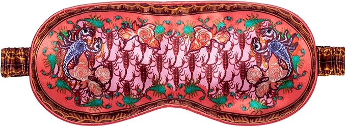 slip Pure Silk Sleep Mask - 100% Pure 22 Momme Mulberry Silk Eye Mask - Comfortable Sleeping Mask with Elastic Band, Zodiac Collection: Scorpio