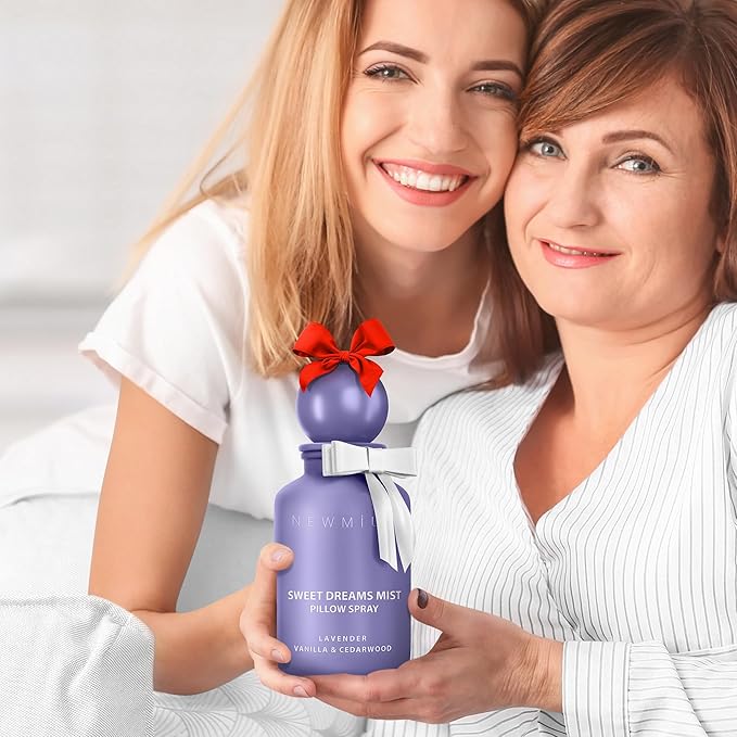 Sweet Dreams Sleep Pillow Spray Lavender Vanilla Cedarwood Essential Oils Aromatherapy Mist Calming Stress Relief Bedtime Shower Spray Self Care Gift