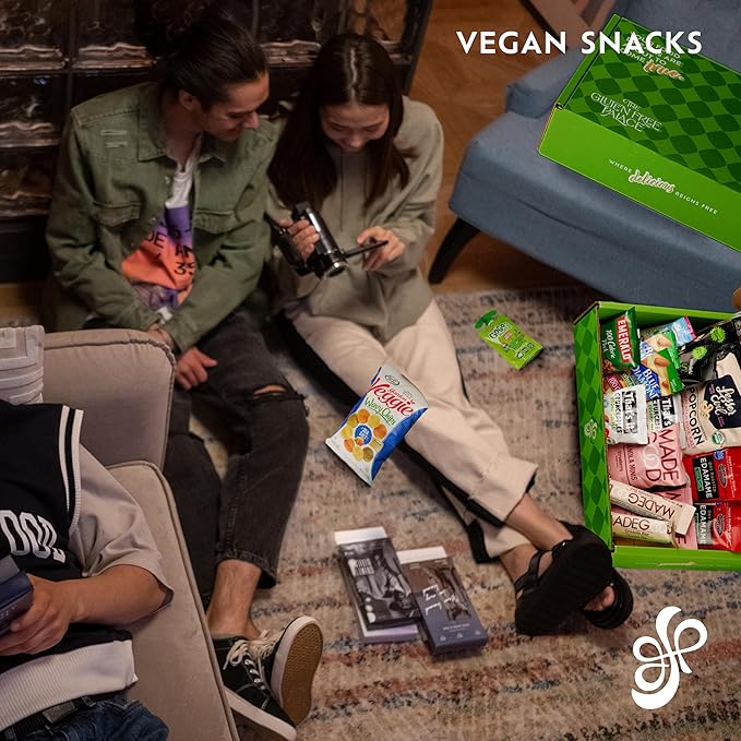 Gluten Free Palace 100 Calorie Snacks Variety Pack – Healthy Snack Care Package - Low Calorie, Vegan, Protein Bars & Nuts (20 Count)