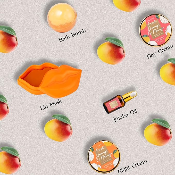 Christmas Gifts for Women Gift- 23-Piece Bath & Body Gift Basket Set for Women, Bath Gift Set, Spa Gift Baskets | Mothers Day Gifts for Mom, Valentine's, Birthday Gifts, All Occasion Present for Her