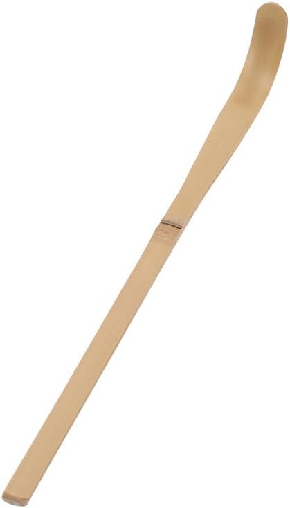 1Pc Brown Bamboo Matcha Scoop Japanese Chashaku Hooked Green Tea Spoon for Tea Ceremony 18cm, Tea Scoops,Matcha Spoon, Bamboo Scoop,Coffee, Tea and Espresso,Tea Accessories