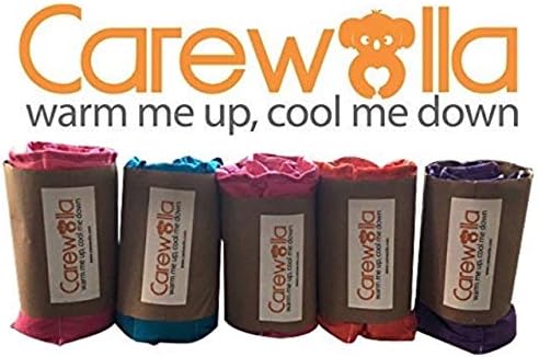 Microwave Heating Pad for Pain Relief, 9 x 22 Multipurpose Pads, Natural Buckwheat and Lavender Mix, Hot/Cold, Aromatherapy, Made in USA (Purple)