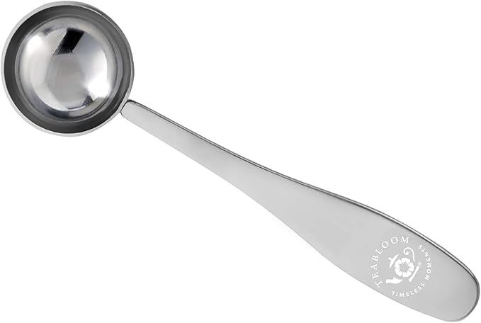 Teabloom Perfect Measure Loose Leaf Tea Spoon - Premium Quality Stainless Steel Tea Scoop – Tea Connoisseur's Choice