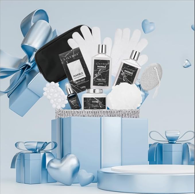 Fathers Day Gifts for Men Dad - 12-Piece Ultimate Bath & Body Gift Set for Women, Spa Gift Basket, Spa Collection with Bath Bomb | Mother's Day, Christmas, Birthday Gifts, All Occasion Holiday Present