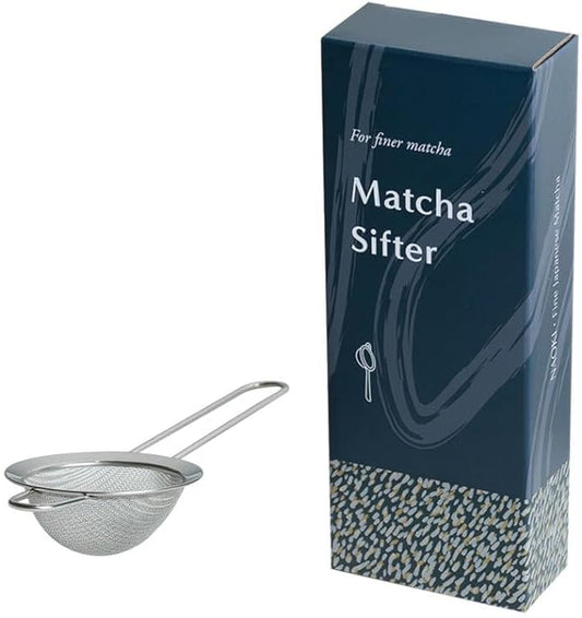 Naoki Matcha Large Stainless Steel Matcha Tea Sifter with Handle Matcha Set - Eliminate Clumps In Your Matcha Powder For Tastier Tea and Lattes