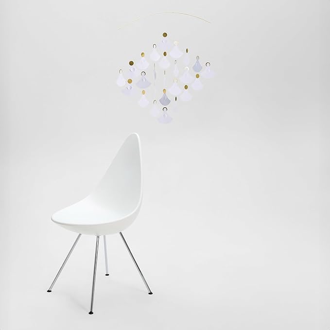 Angel Chorus (25 Angels) Hanging Mobile - 22 Inches - High Quality - Handmade in Denmark by Flensted