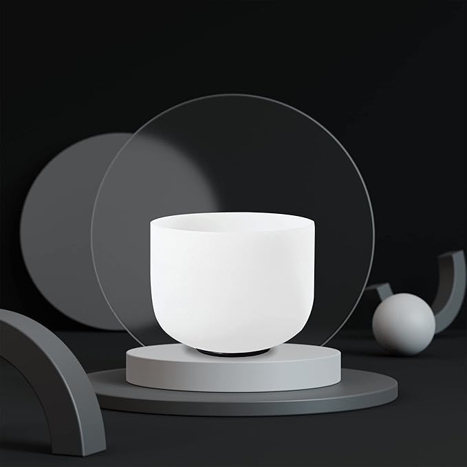 7inch 8inch 9inch Crystal singing bowls set sound bowl for healing Mindfulness, Meditation, Yoga, Spiritual and Body Healing Chakra Bowl (D+F+C, 7inch+8inch+9inch with Travel bag)