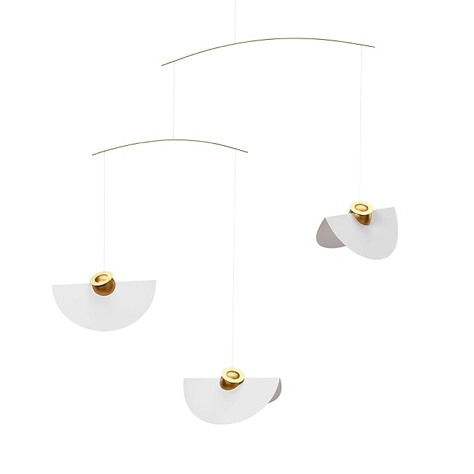 Flensted Mobiles Circular Angels - F127-20 Inches - Handmade in Denmark by Flensted