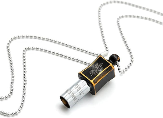 528 hz Meditation Necklace Breathing Necklace Frequency Sound Healing Devices Calm Mindfulness Tool 528 hz Whistle Relaxation,Stress Reduction and Concentration by Adjusting The Breathing