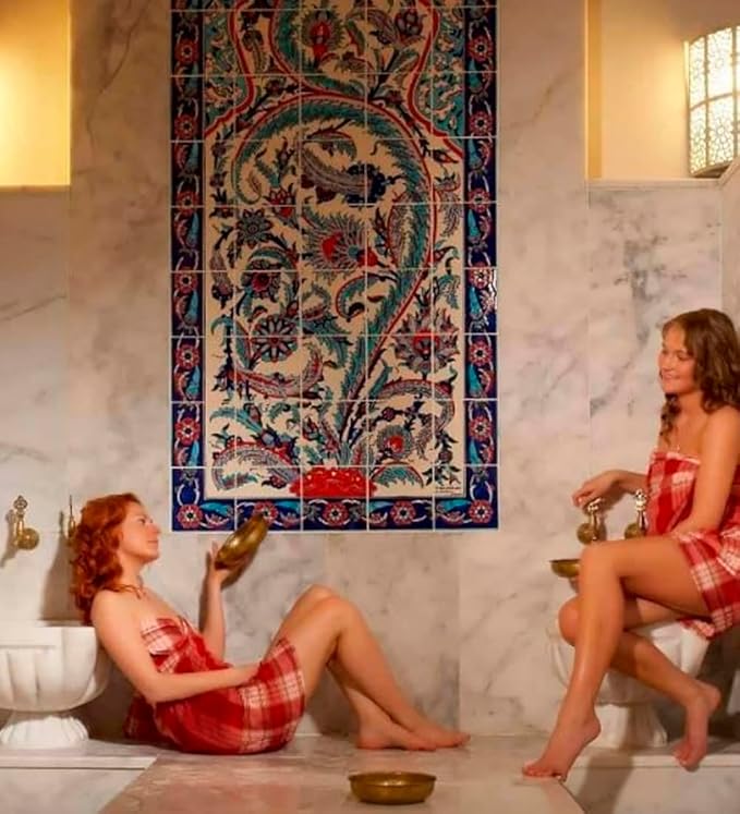 Turkish Bath Hamam Hammam Spa Exfoliator Peeling Glove Kese Mitt Exfoliating Gloves for face, body, arms, legs,feet (Grade4 Thick)