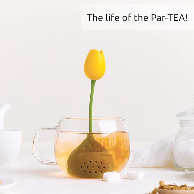 OTOTO Cute Tea Infuser - Loose Leaf Tea Steeper, Tea Accessories, Tea Diffusers, Tea Infuser for Loose Leaf Tea, Tea Strainers, Tea Gift Set, Kitchen Gifts, Cooking Gadgets