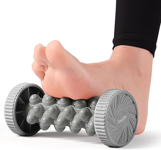 Foot Roller Massager for Plantar Fasciitis Relief, Manual Deep Tissue Foot Massager for Circulation, Pain Relief, Reflexology Trigger Point Therapy Feet Massage Roller for Arch, Heel Recovery