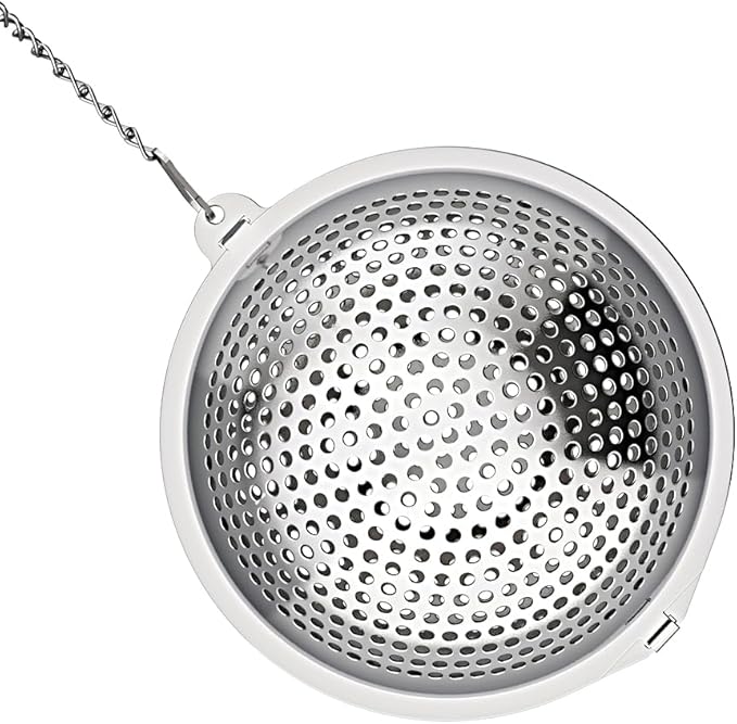 Food Grade 304 Stainless Steel Mesh Tea Ball 2.1 Inch Tea Infuser Strainer Filter Diffuser for Loose Tea