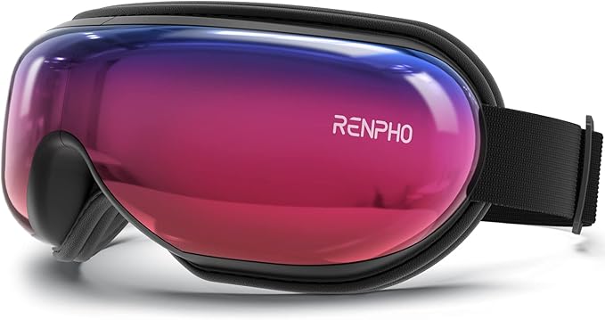 RENPHO Eyeris 1 Eye Massager with Heat, Birthday Gifts Eye Mask for Mom Dad Women Men Her Him, Smart Sleep Mask for Relax, Reduce Strain